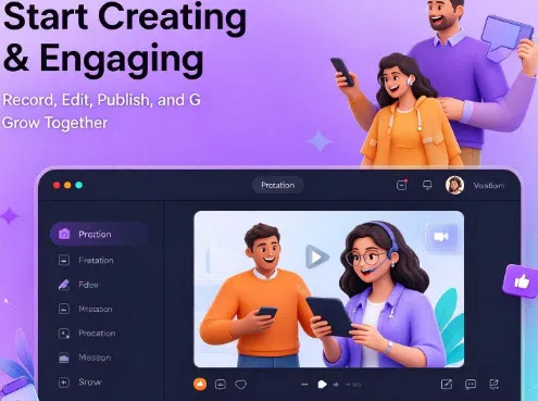 TikTok 主界面与创作入口