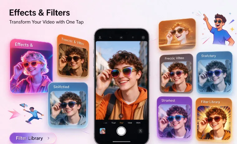TikTok 热门特效与滤镜库